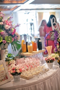 mimosa bar setup