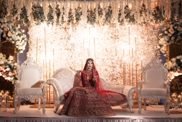 indian wedding setup