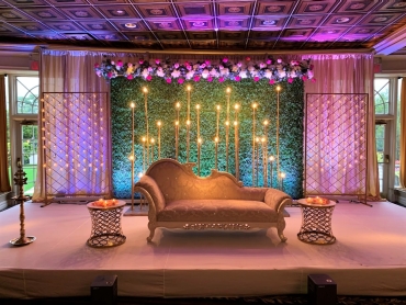 indian wedding stage