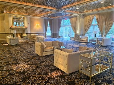 indoor lounge in the east wing