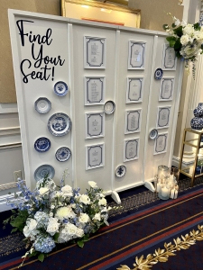 special event welcome setup