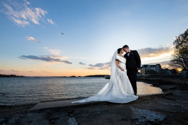 waterfront wedding at vip