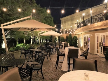 patio at night